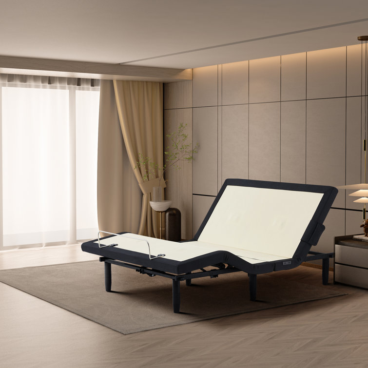 Alwyn Home St. Mark"S Place Massaging Zero Gravity Adjustable Bed with